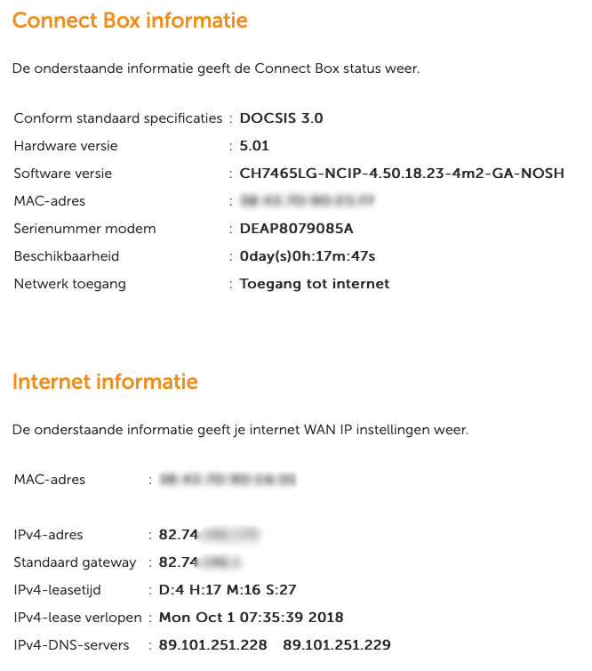 Eigen router via DMZ op Connectbox geeft lagere sn... - Vodafone ...