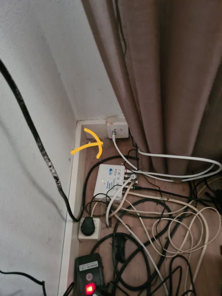 die kabel is ook vervangen