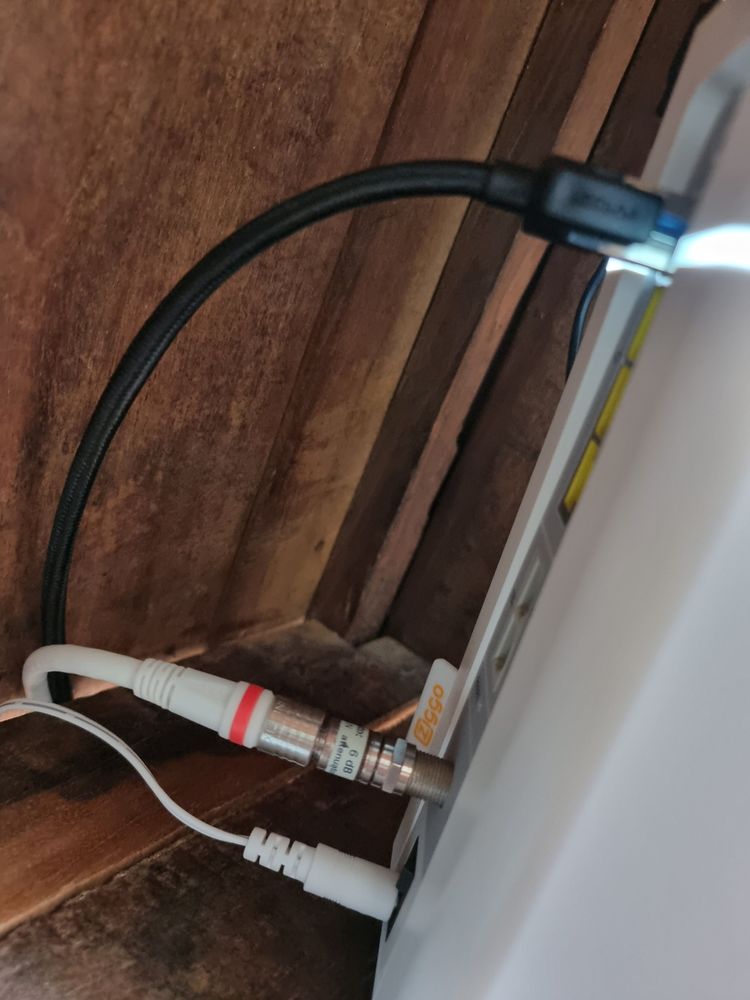 6dB naar het modem
