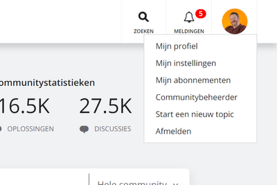Nieuw - Altijd een topic optie