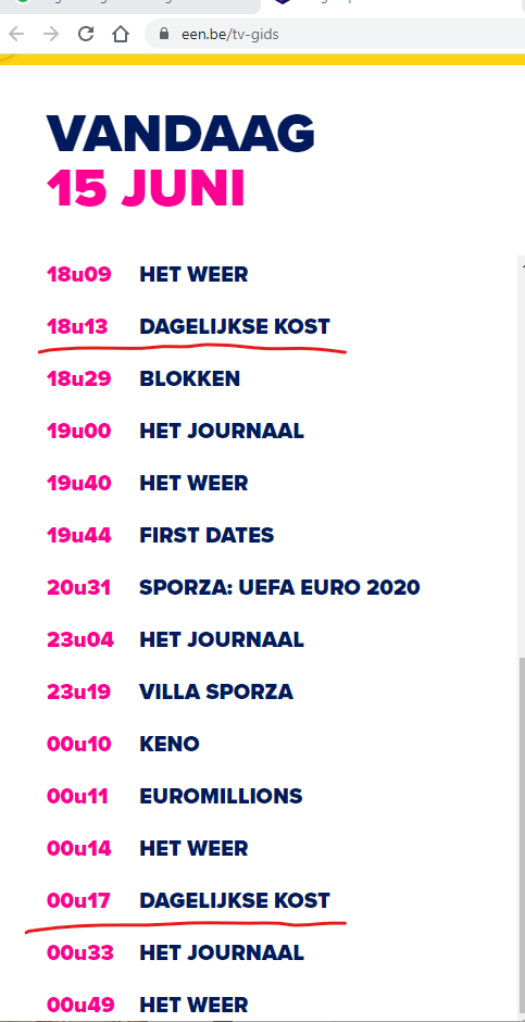 Vandaag